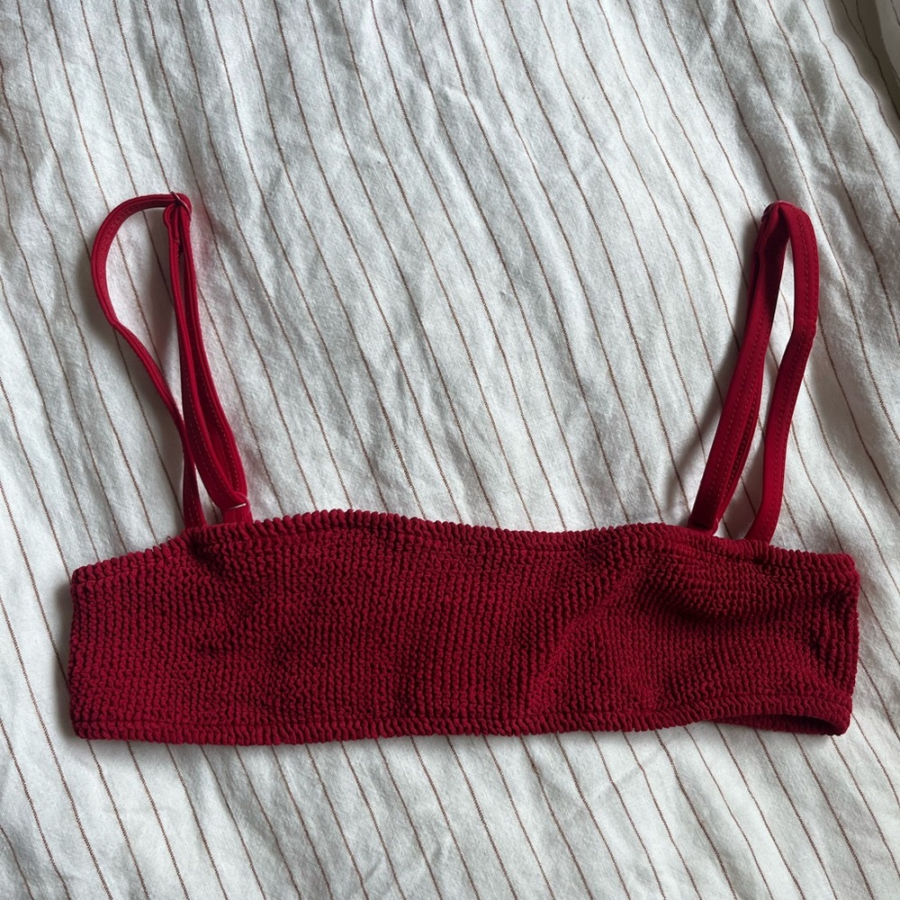 Red YouSwim Poise Top